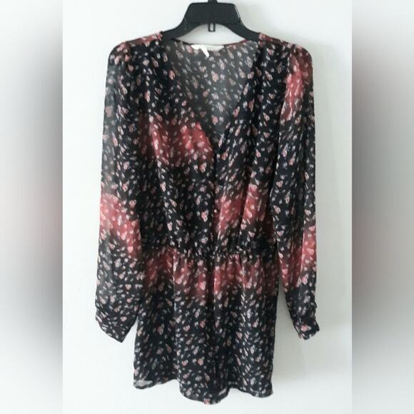 BCBGeneration Chiffon Romper - Picture 2 of 6